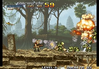 Metal Slug (Weapons Rocket Launcher Shot With Infinite Ammo) png snap