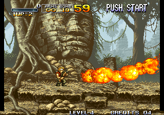 Metal Slug (Weapons Super Flame Shot Shot With Infinite Ammo) png snap