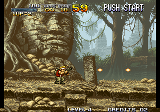 Metal Slug (Credits 99 In Console Mode) png snap