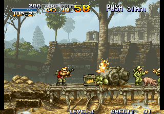 Metal Slug (Unlimited Credits In Console Mode) png snap