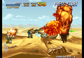 Metal Slug X (Enemy Heavy Plate 2R Edition 2013-06-18)(Hybrid Bullets Version) png snap