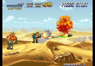 Metal Slug X (Enemy Soldiers Remake 2R Version 3)(Hybrid Bullets Version) png snap