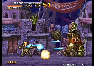 Metal Slug X (Crazy Fire Bthl Special Enhanced Version, 2014-11-07) png snap