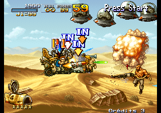 Metal Slug X (Allen O'Neil See You In Hell 2R Edition 2020-07-16)(Revised Version Hybrid Bullets Extreme Remix [2020-10-11]) png snap