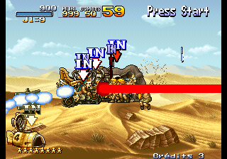 Metal Slug X (Revised 2R Version Big Flame Shot Extreme Remix V1.1 [2020-10-11]) png snap