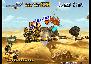 Metal Slug X (Enemy Soldiers Psycho 2R Edition 2020-06-11 [TEST DEMO])(Revised Version Big Flame Shot Extreme Remix V1.0 [2020-10-11]) png snap