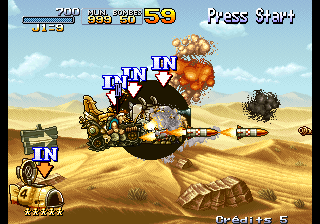 Metal Slug X (Enemy Soldiers Psycho 2R Edition 2020-06-11 [TEST DEMO])(Revised Version Big Flame Shot Extreme Remix V1.1 [2020-10-11]) png snap