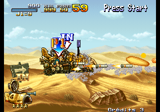 Metal Slug X (Enemy Soldiers Psycho 2R Edition 2020-06-11 [TEST DEMO])(Revised Version Big Shotgun Extreme Remix V1.0 [2020-10-11]) png snap