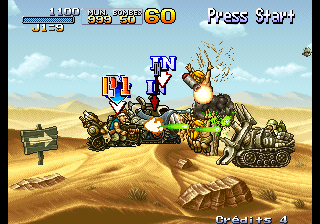 Metal Slug X (The Hungry Meteorite 2R Edition 2020-06-11 [TEST DEMO])(Revised Version Big Heavy Machine Gun Extreme Remix V1.0 [2020-10-11]) png snap