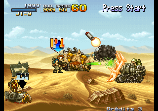 Metal Slug X (The Hungry Meteorite 2R Edition 2020-06-11 [TEST DEMO])(Revised Version Big Laser Extreme Remix V1.0 [2020-10-11]) png snap