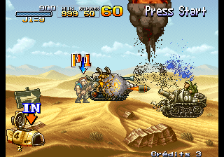 Metal Slug X (The Hungry Meteorite 2R Edition 2020-06-11 [TEST DEMO])(Revised Version Big Laser Extreme Remix V1.1 [2020-10-11]) png snap
