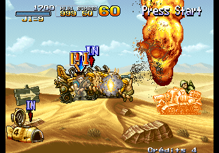 Metal Slug X (The Hungry Meteorite 2R Edition 2020-06-11 [TEST DEMO])(Revised Version Big Rocket Launcher Extreme Remix V1.0 [2020-10-11]) png snap
