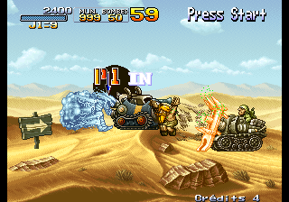 Metal Slug X (The Hungry Meteorite 2R Edition 2020-06-11 [TEST DEMO])(Revised Version Enemy Chaser Extreme Remix V1.1 [2020-10-11]) png snap