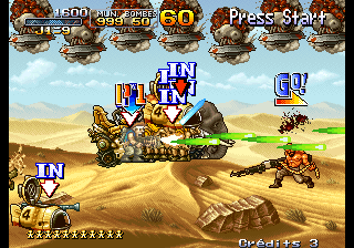 Metal Slug X (Allen O'Neil See You In Hell 2R Edition 2020-07-16)[TEST DEMO])(Revised Version Big Heavy Machine Gun Extreme Remix V1.0 [2020-10-11]) png snap