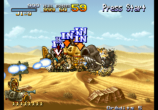 Metal Slug X (Big Heavy Machine Gun Flame Edition Extreme Remix, 2020-10-11) png snap