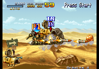 Metal Slug X (Enemy Heavy Plate 2R Edition 2013-06-18)(Big Heavy Machine Gun Flame Edition Extreme Remix 2020-10-11) png snap