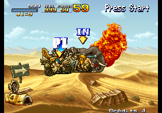 Metal Slug X (Level Reset Special 2R Edition 2014-11-08)(Big Heavy Machine Gun Flame Edition Extreme Remix 2020-10-11) png snap