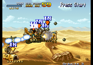 Metal Slug X (Multi-Carrier 2R Edition 2013-01-05)(Revised Version Big Laser Extreme Remix V1.1 [2020-10-11]) png snap