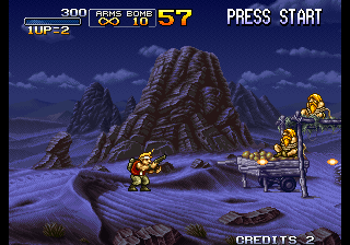 Metal Slug X AzStar Soda Remix (Fightcade 2 Ver. Hack) png snap