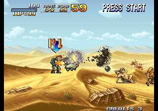 Metal Slug X (World Of Glitcher 2R Edition)(Hybrid Bullets Version) png snap