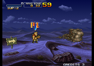 Metal Slug X (Weapons Big Shotgun With Infinite Ammo) png snap