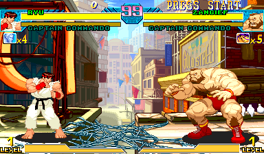 Marvel Vs. Capcom: Clash of Super Heroes (980123J, Easy Moves, 2009-04-24) png snap