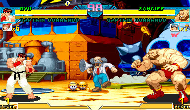 Marvel Vs. Capcom: Clash of Super Heroes (980123J, Modify the Order V1, 2008-07-15) png snap