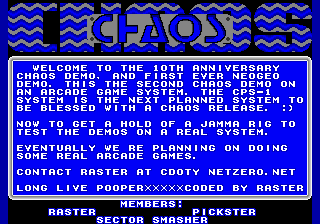 Demo - NeoGeo png snap