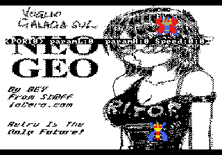 NeoGeo Galaga Demo R001 (debug) png snap