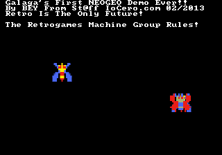 NeoGeo Galaga Demo R001 (text) png snap