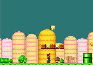 New! Super Mario Bros Demo Screen png snap