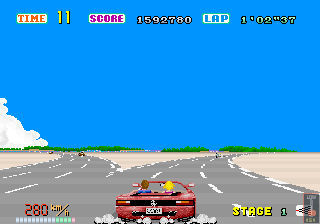 Out Run (Enhanced Edition v1.0.3)(sitdown/upright, Rev B) png snap