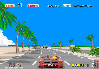 Out Run (sitdown/upright, Rev B) (added music) png snap