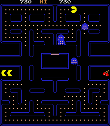 Pac-Man (bootleg on World Cup '90 hardware) png snap