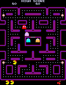 Pac Man 25 - (Namco Mazes Featuring Ms Pac-Man) png snap