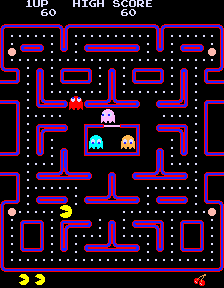 Pac Man 25 - (Namco Mazes) png snap