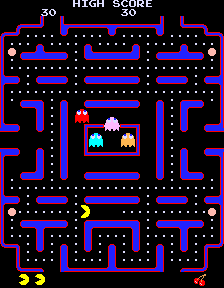 Pac Man 25 - Pac Man + Tournament - Shadow png snap