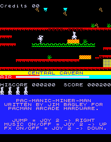 Pac Manic Miner Man png snap