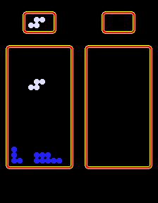 Tetris on Pacman hardware (incomplete) png snap