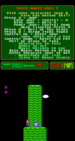 Super Mario Bros. 2 (Mod Invincible, 2012-01-03)(PlayChoice-10) png snap