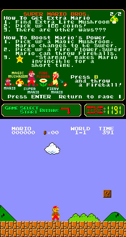 Super Mario Bros. (Always An Adult, 2011-12-29)(PlayChoice-10) png snap