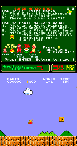 Super Mario Bros. (Bullet, 2013-03-19)(PlayChoice-10) png snap