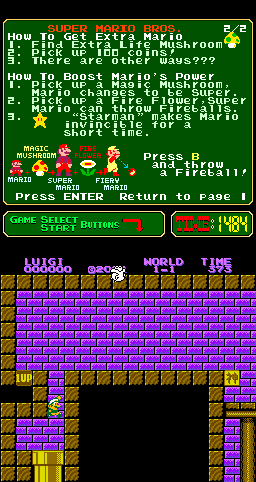 Super Mario Bros. (kamikazev 3, 2012-01-13)(PlayChoice-10) png snap