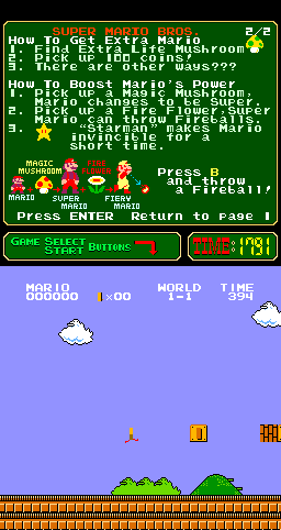 Super Mario Bros. (Super Cigarette Bros, 2013-03-19)(PlayChoice-10) png snap