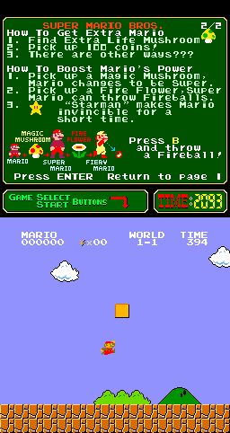 Super Mario Bros. (The More The Better, 2011-12-29)(PlayChoice-10) png snap