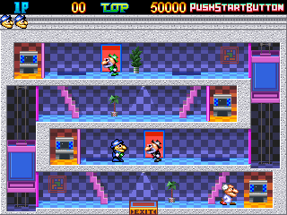 Pipi & Bibis / Whoopee!! (Z80 sound cpu, set 1) png snap