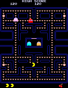 Puckman Hearts png snap