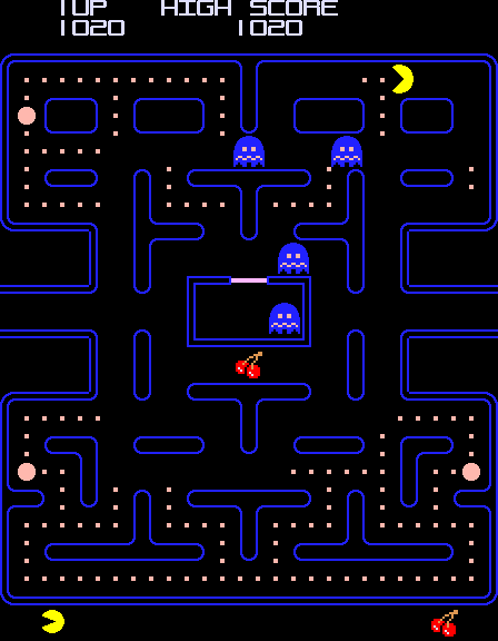 PuckMan (Japan set 2) (hires hack) png snap