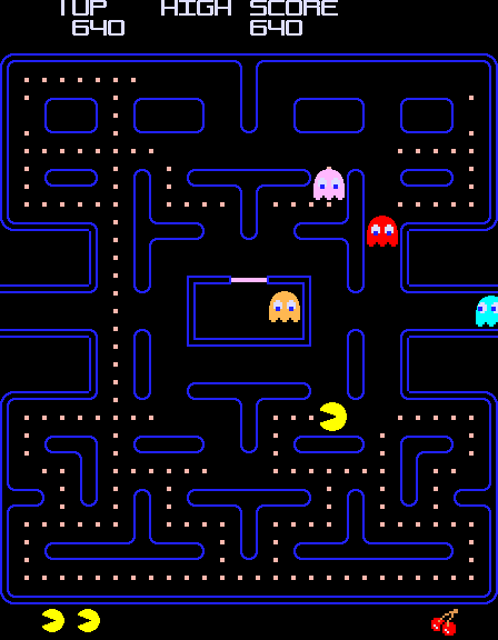 PuckMan (Japan set 1) (hires hack) [f] png snap