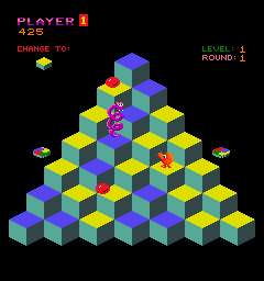 Q*bert png snap